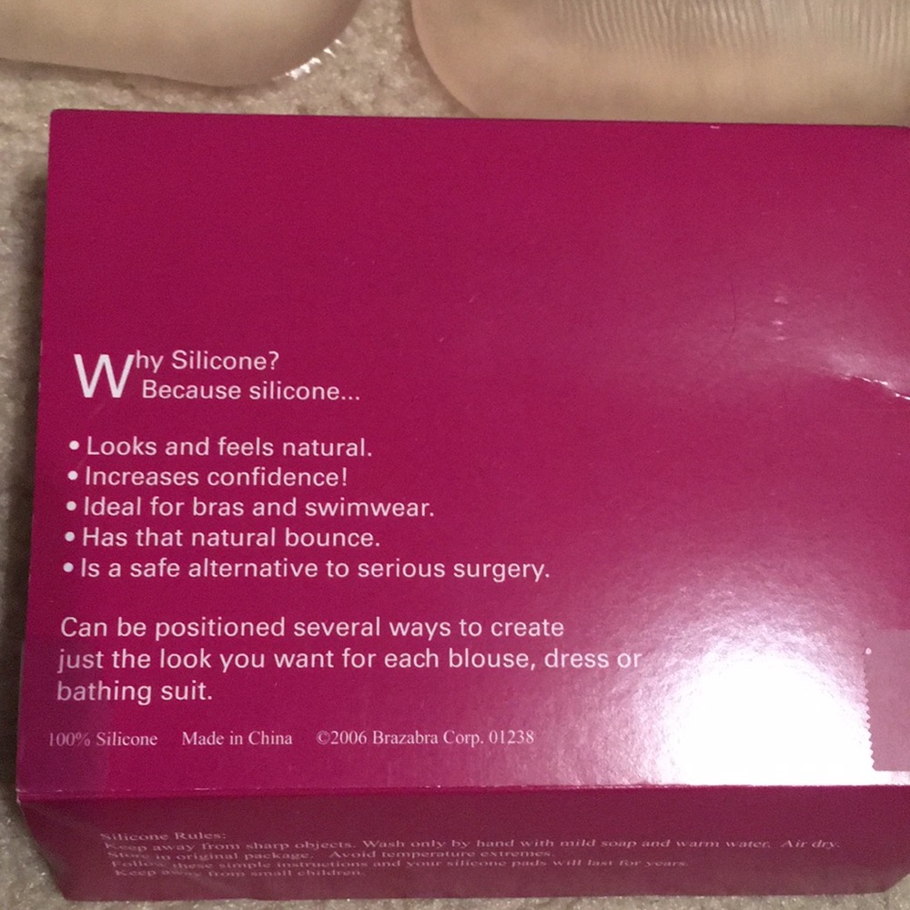 Silicone padding inserts - Picture 4 of 4
